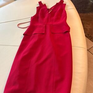 BCBGMaxAzria Bright Red Dress